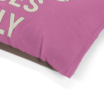 Pet Bed - Pawsitive Vibes Cozy Corner for Cats and Dogs