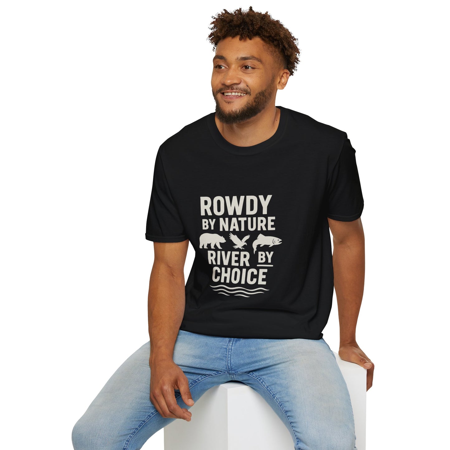 "Rowdy by Nature" Unisex Softstyle T-Shirt: