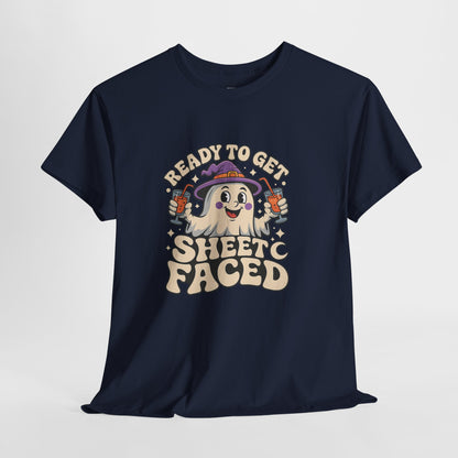 Ready to Get Sheet Faced Halloween Tee