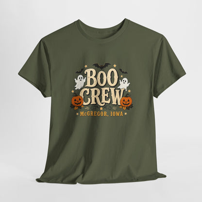 Boo Crew Halloween T-Shirt — Cute Ghosts & Pumpkins Graphic Tee