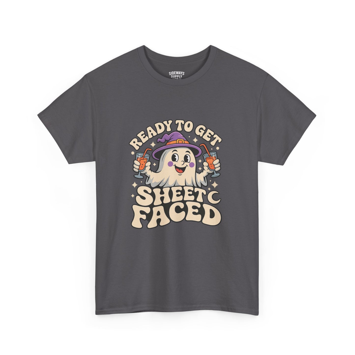 Ready to Get Sheet Faced Halloween Tee