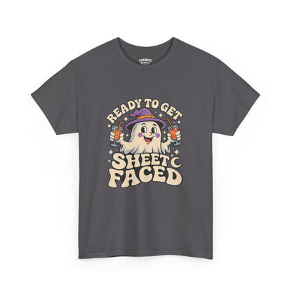 Ready to Get Sheet Faced Halloween Tee