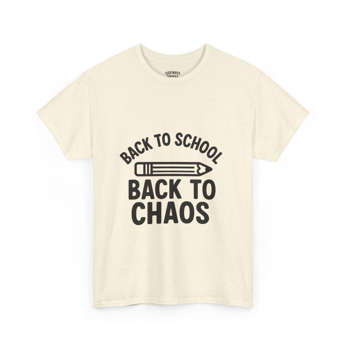 Back to Chaos Unisex Heavy Cotton Tee
