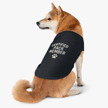 Certified Pack Member – Pet Tank Top