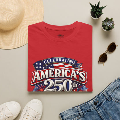 America's 250th Anniversary T-Shirt — Celebrating 1776–2026 Patriotic Tee