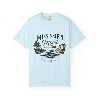 Mississippi Mood T-Shirt — Retro Riverfront Scenic Tee