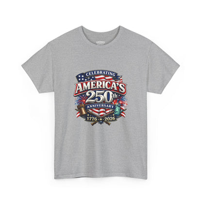 America's 250th Anniversary T-Shirt — Celebrating 1776–2026 Patriotic Tee