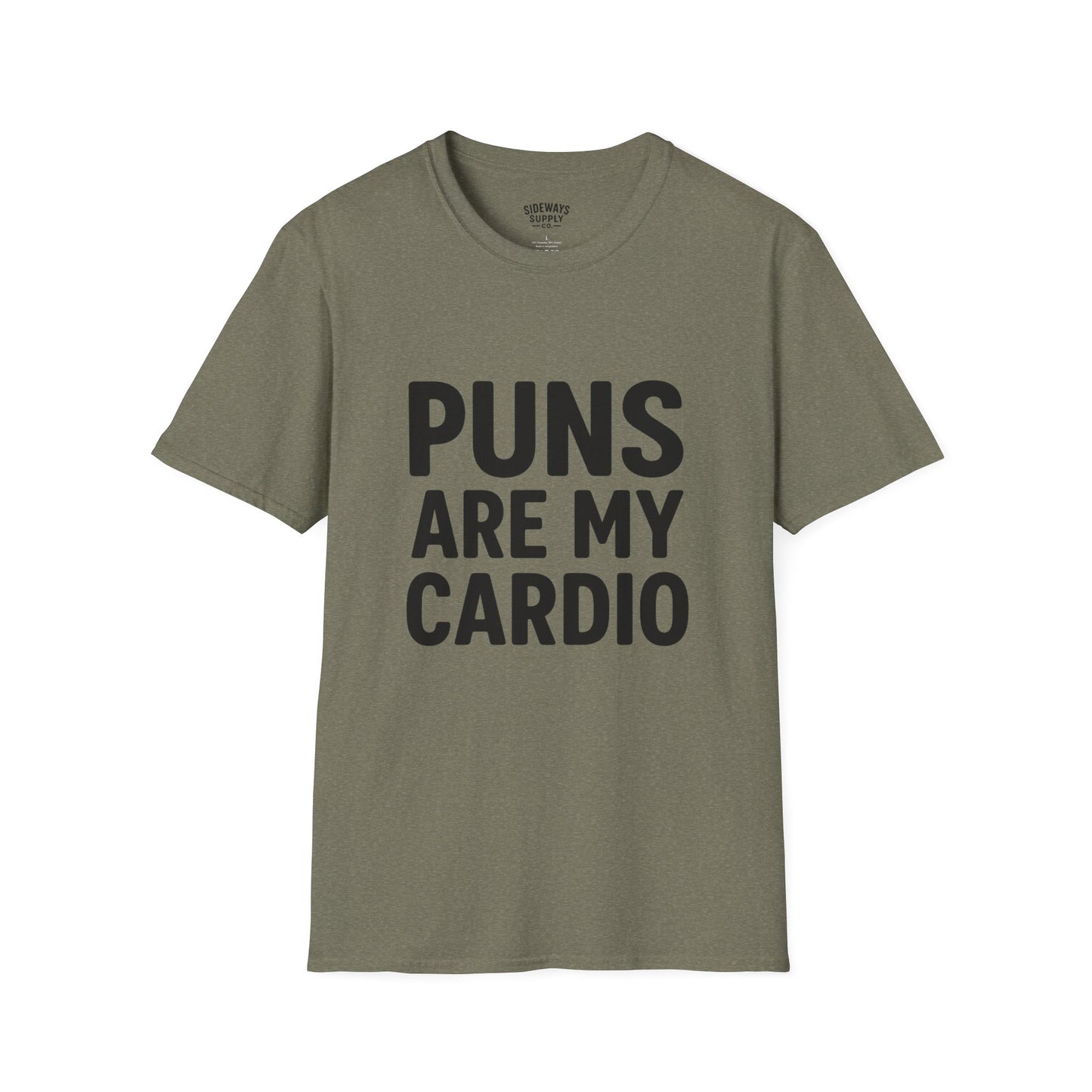 Puns Are My Cardio – T-Shirt