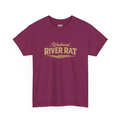 Weekend River Rat T-Shirt – Retro Boating Crew UNISEX Tee