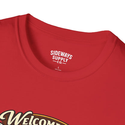 River Time T-Shirt — "Welcome to River Time" Scenic Fishing & Boating Tee