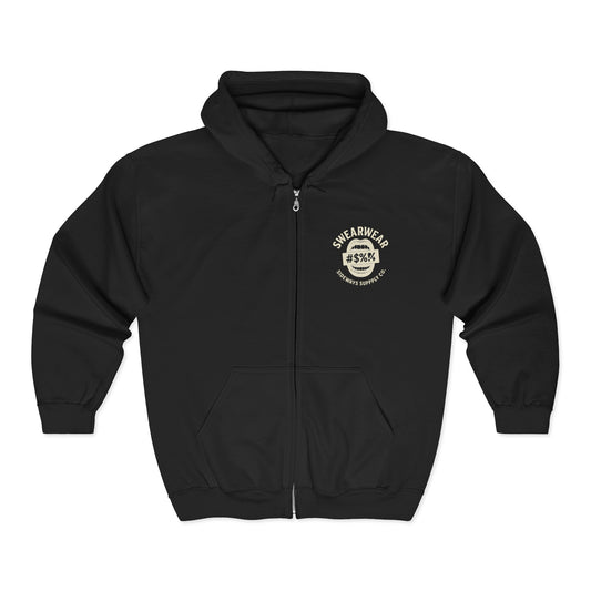 Unisex Heavy Blend Full Zip Hoodie – “I’m Fine, It’s Fine, Everything’s F*cking Fine!”