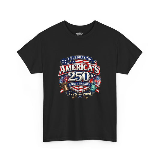 America's 250th Anniversary T-Shirt — Celebrating 1776–2026 Patriotic Tee