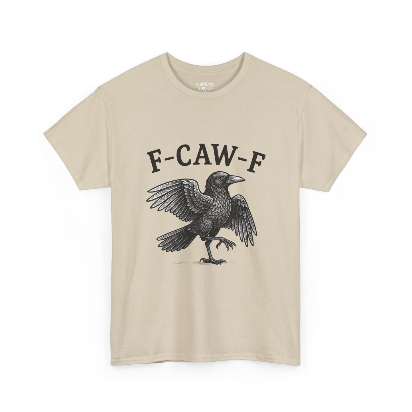 F-CAW-F Crow Graphic Cotton Tee