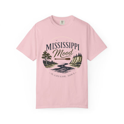 Mississippi Mood T-Shirt — Retro Riverfront Scenic Tee