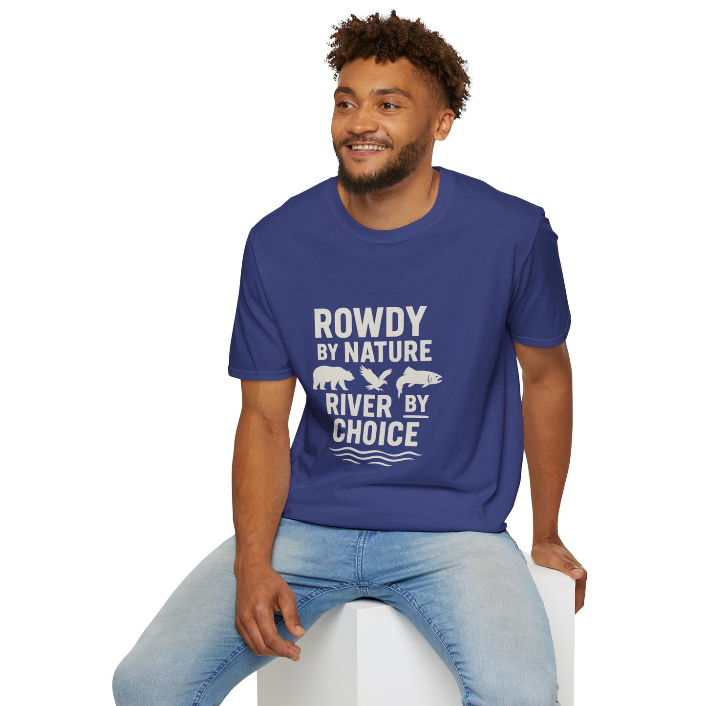 "Rowdy by Nature" Unisex Softstyle T-Shirt: