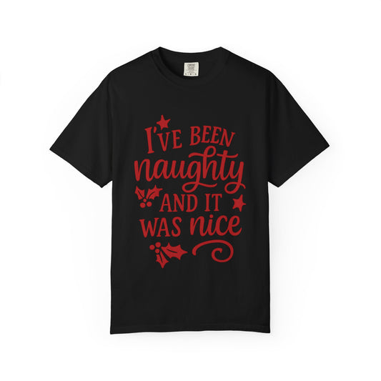 I've Been Naughty And It Was Nice Christmas T-Shirt