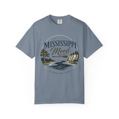 Mississippi Mood T-Shirt — Retro Riverfront Scenic Tee