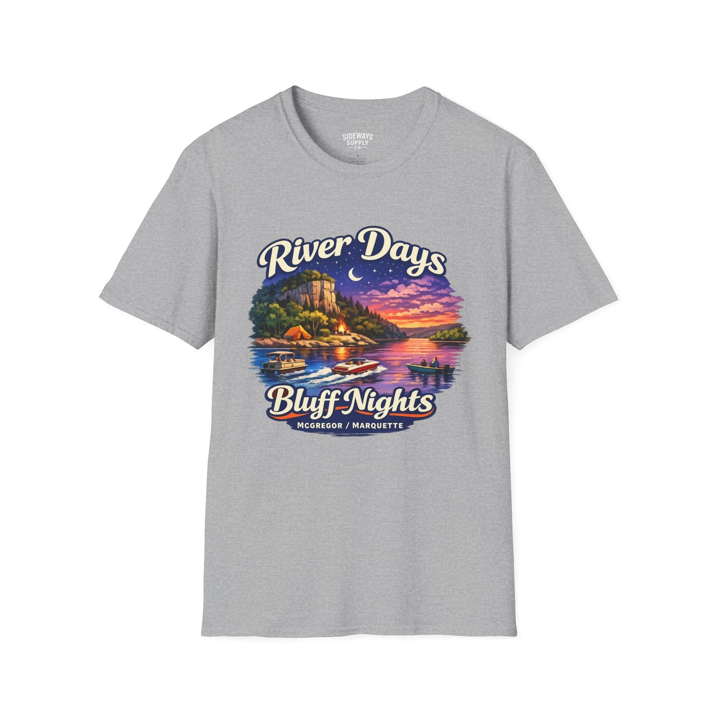 River Days-Bluff Nights T-shirt-UNISEX