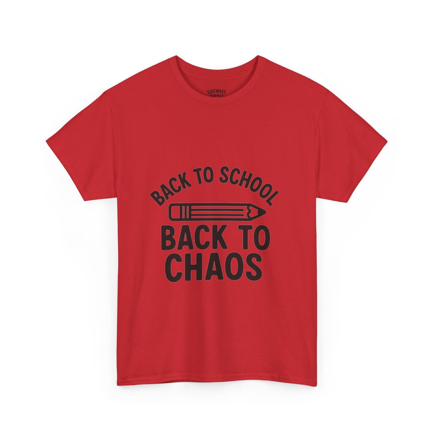 Back to Chaos Unisex Heavy Cotton Tee