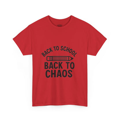Back to Chaos Unisex Heavy Cotton Tee
