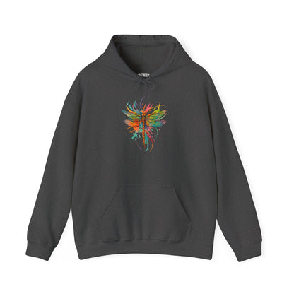 Colorful Butterfly Hoodie-Artistic Sweatshirt