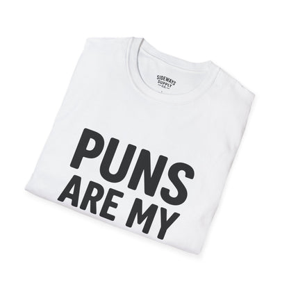 Puns Are My Cardio – T-Shirt