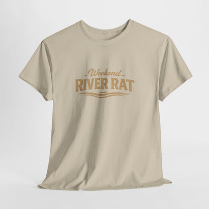 Weekend River Rat T-Shirt – Retro Boating Crew Tee