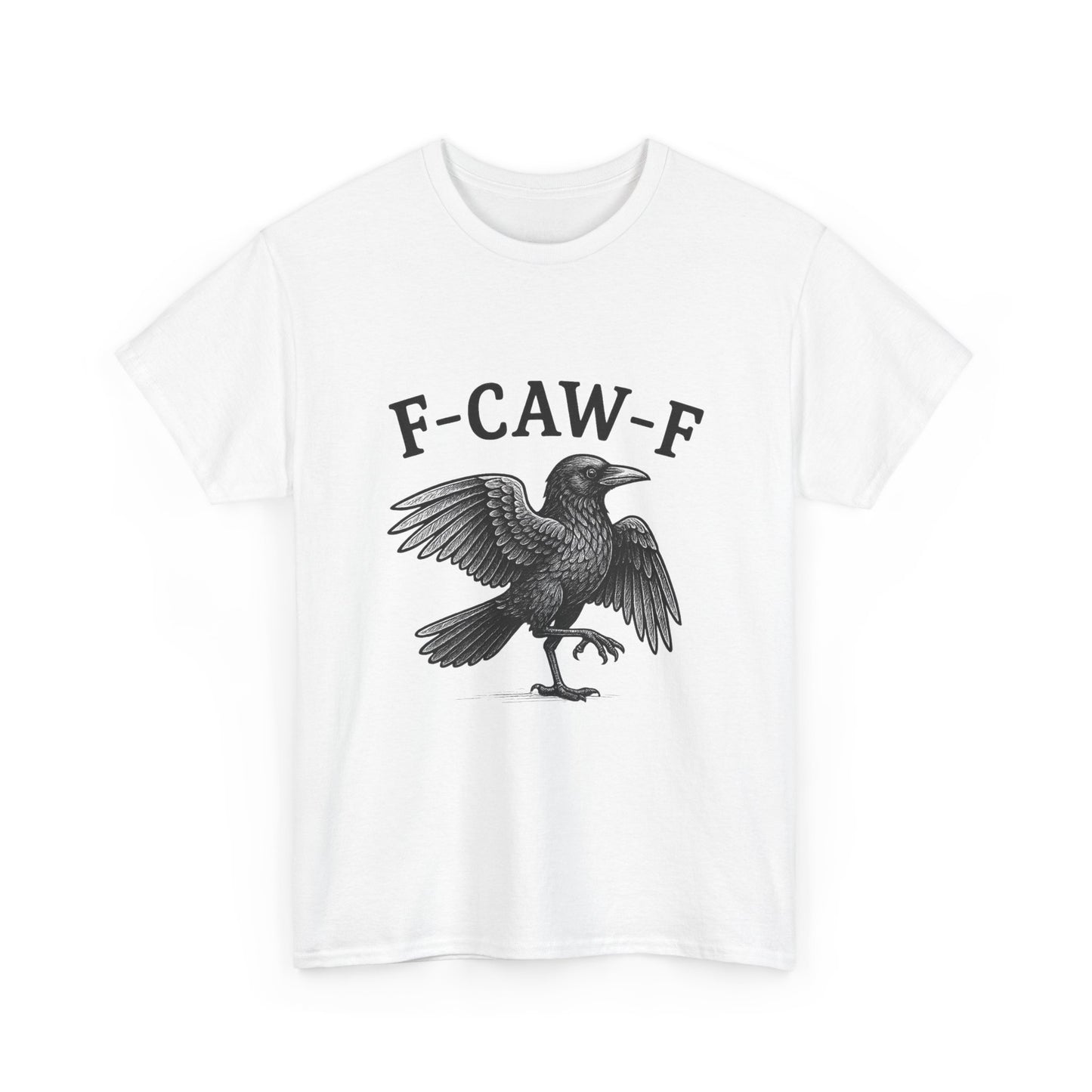 F-CAW-F Crow Graphic Cotton Tee