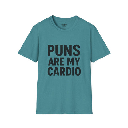 Puns Are My Cardio – T-Shirt