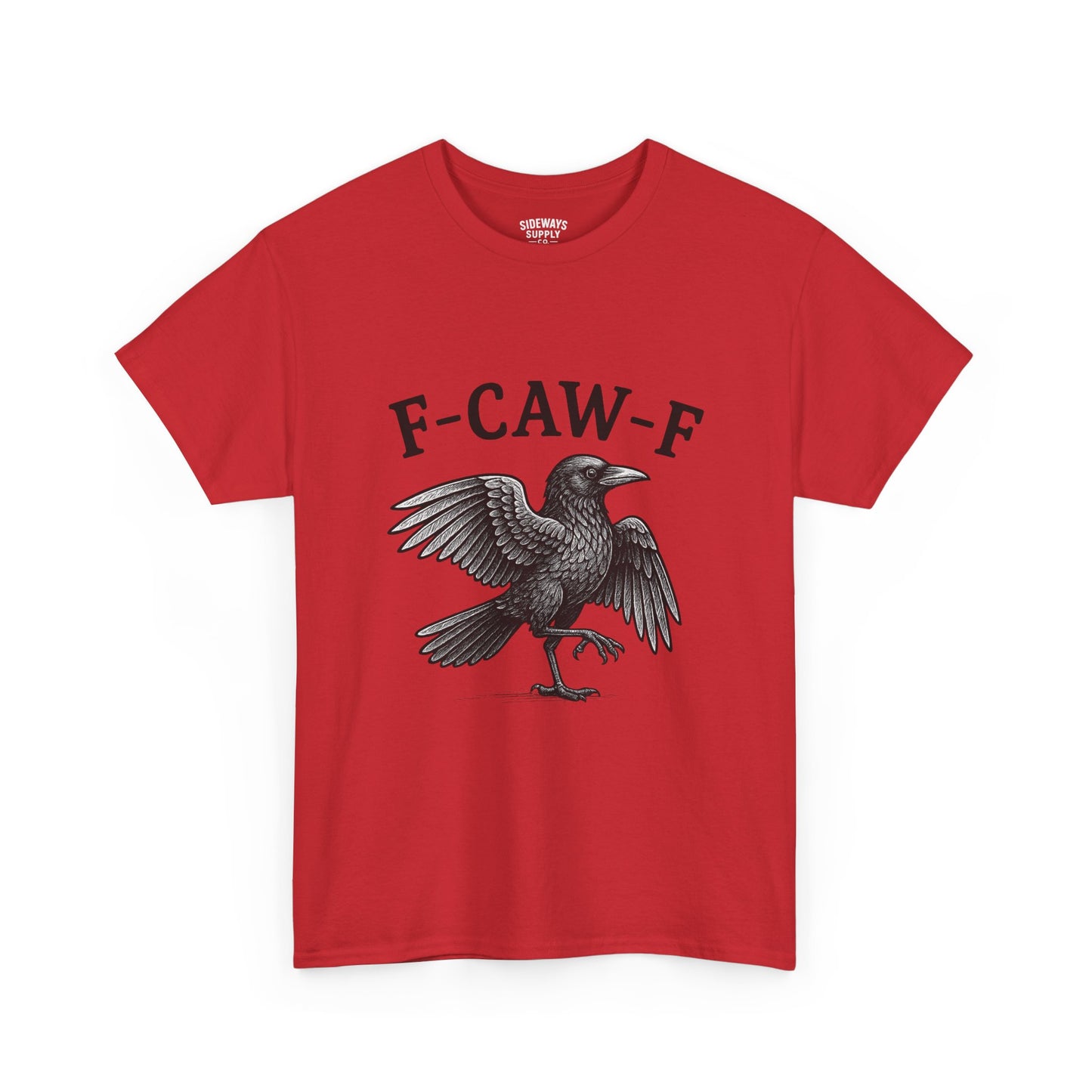 F-CAW-F Crow Graphic Cotton Tee