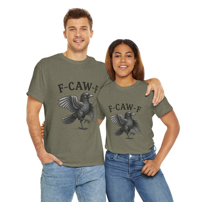 F-CAW-F Crow Graphic Cotton Tee
