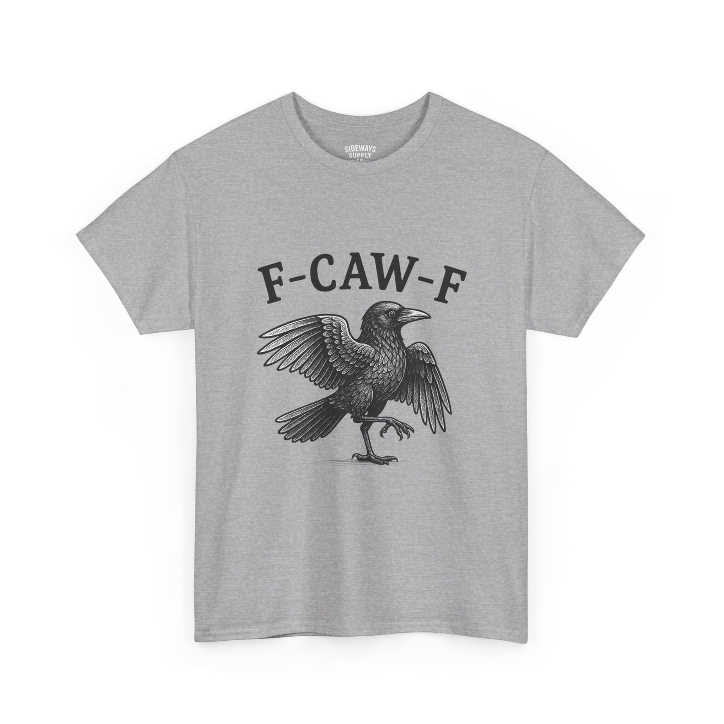 F-CAW-F Crow Graphic Cotton Tee