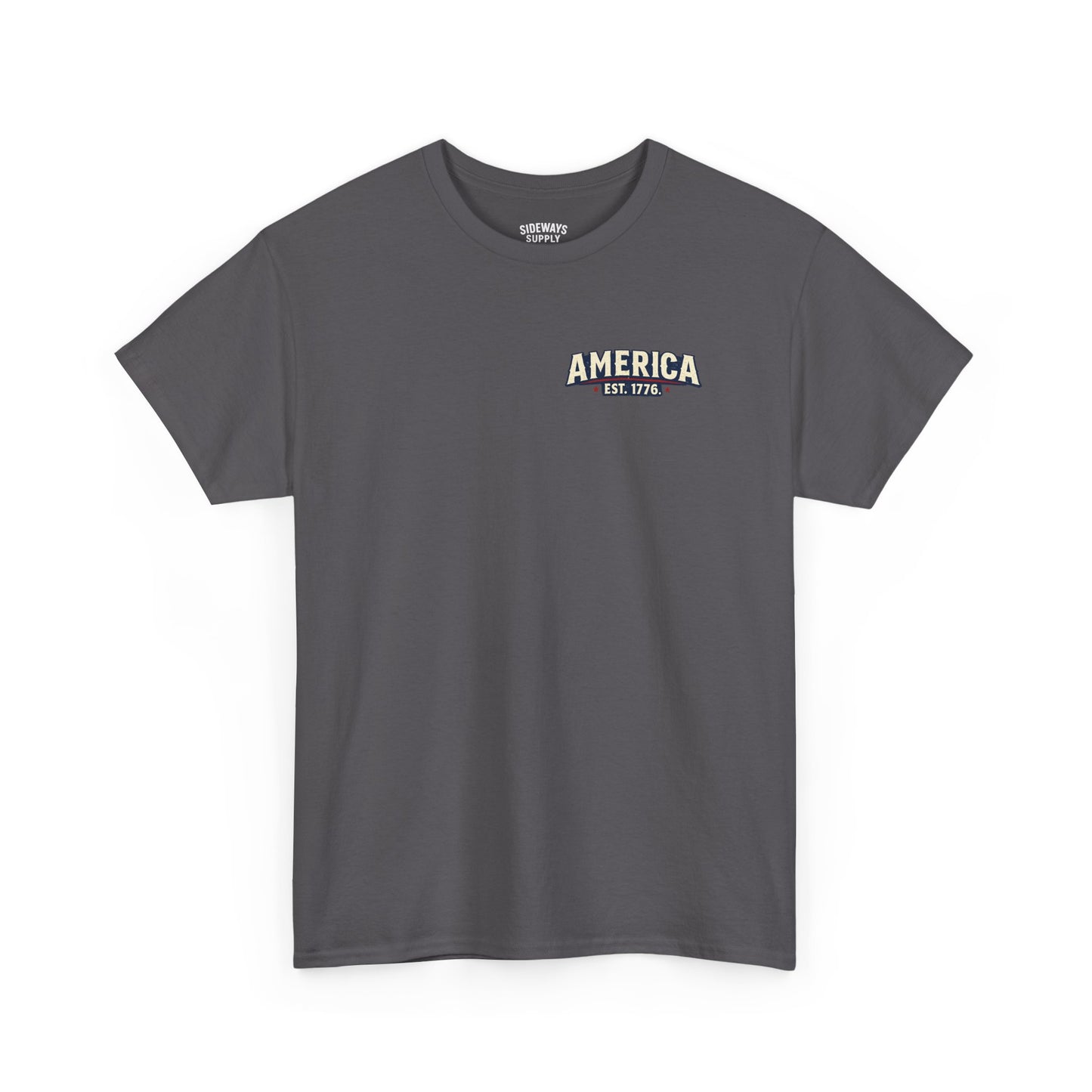 Freedom Downriver Graphic Tee — "America The Free" Patriotic T-Shirt