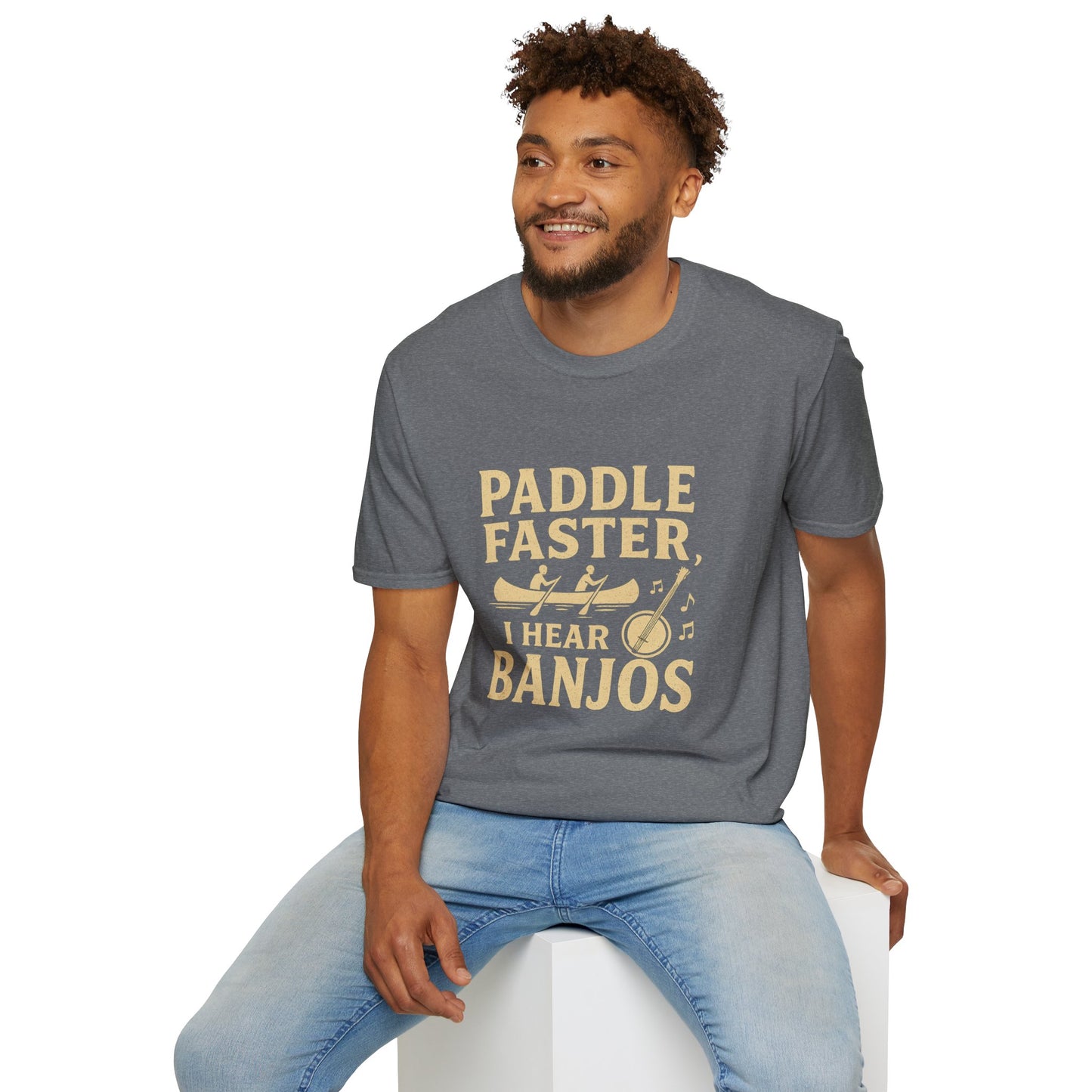 Paddle Faster Men’s T-Shirt