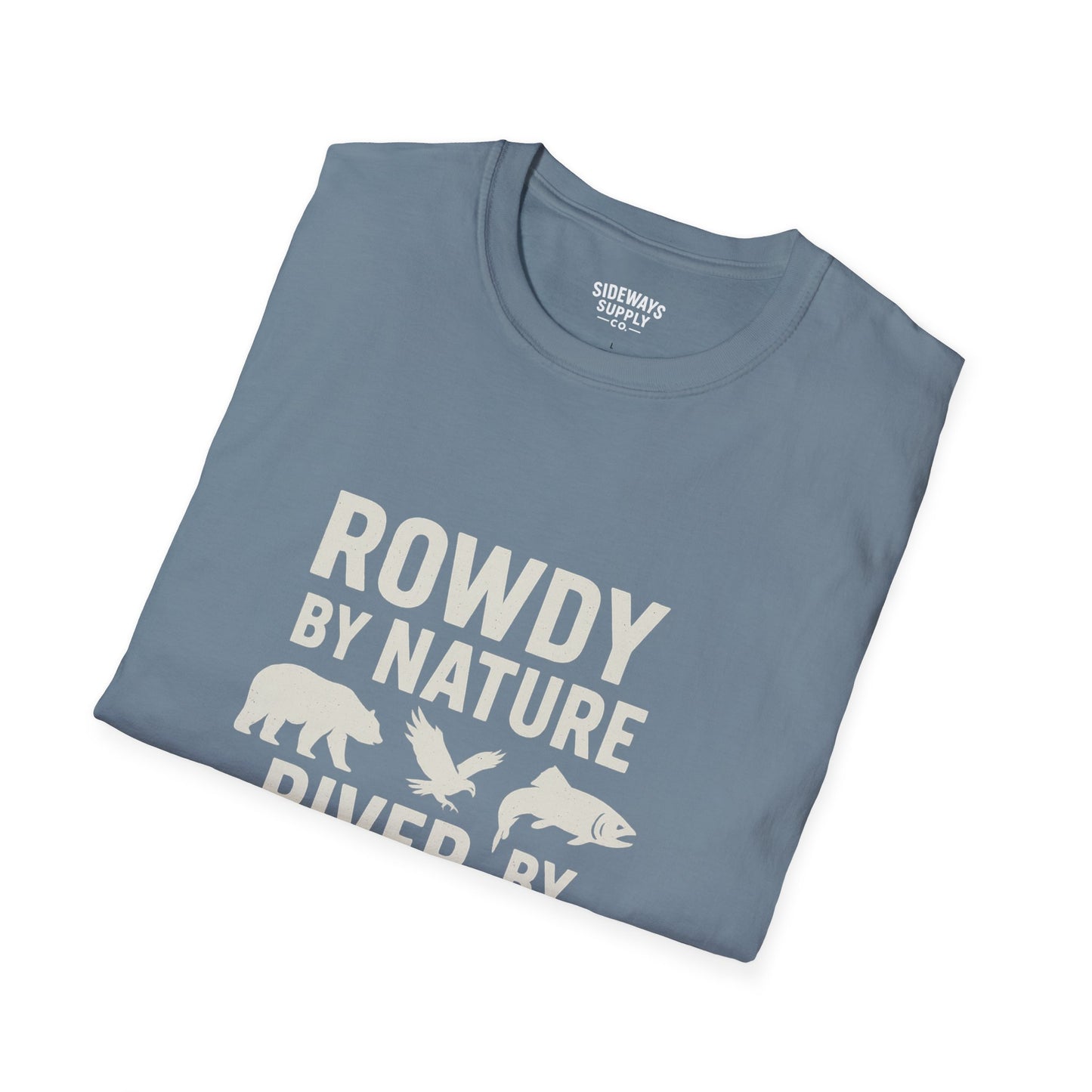 "Rowdy by Nature" Unisex Softstyle T-Shirt: