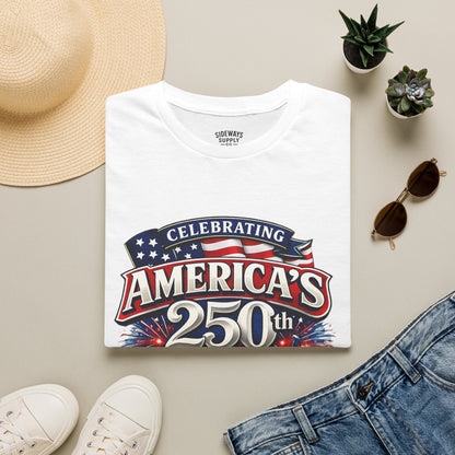 America's 250th Anniversary T-Shirt — Celebrating 1776–2026 Patriotic Tee