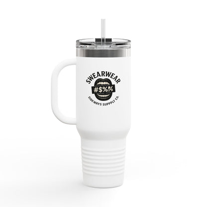 “Everything's Fine” 40oz Insulated Travel Mug – Swearwear Edition
