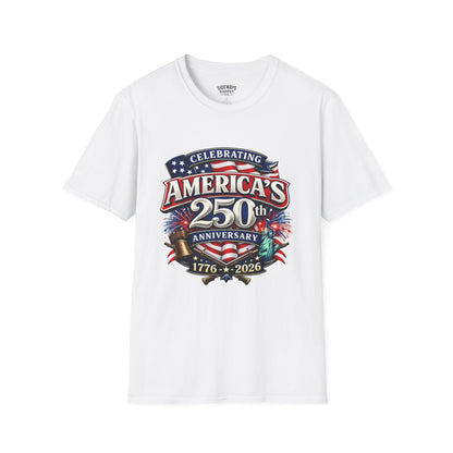 America's 250th Anniversary T-Shirt — Celebrating 1776–2026 Patriotic Tee