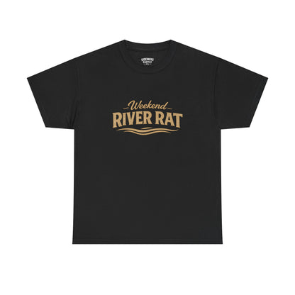 Weekend River Rat T-Shirt – Retro Boating Crew UNISEX Tee
