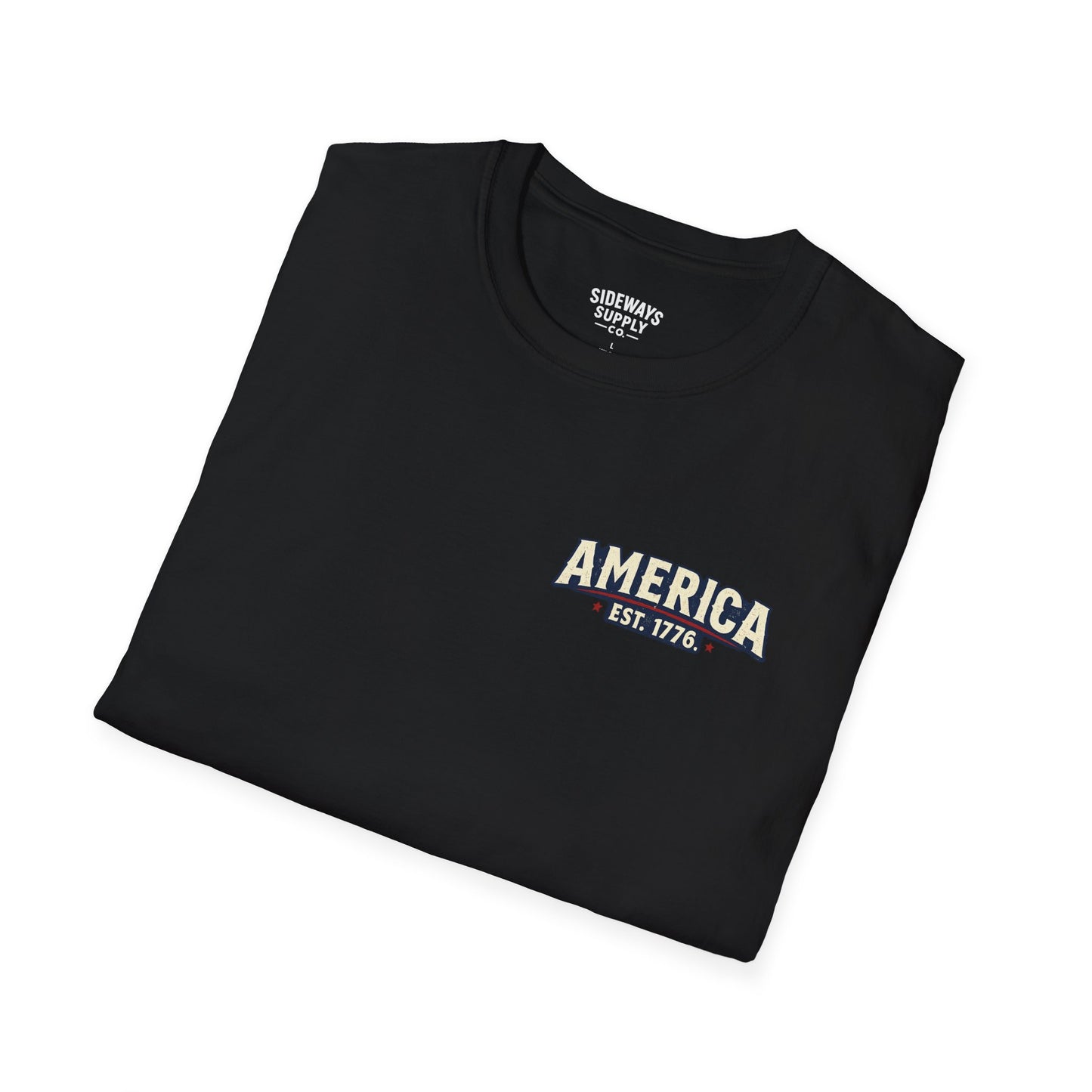 America 1776 T-Shirt — '1776 Still Raising Hell' Patriotic Liberty Bell Tee