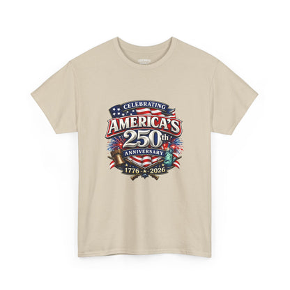 America's 250th Anniversary T-Shirt — Celebrating 1776–2026 Patriotic Tee