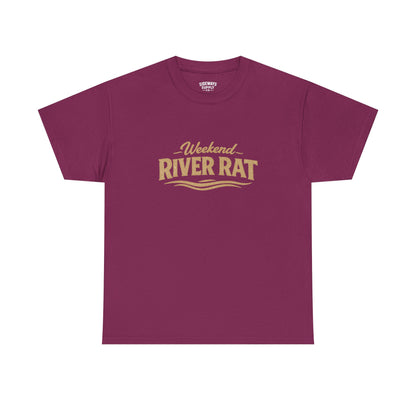 Weekend River Rat T-Shirt – Retro Boating Crew UNISEX Tee