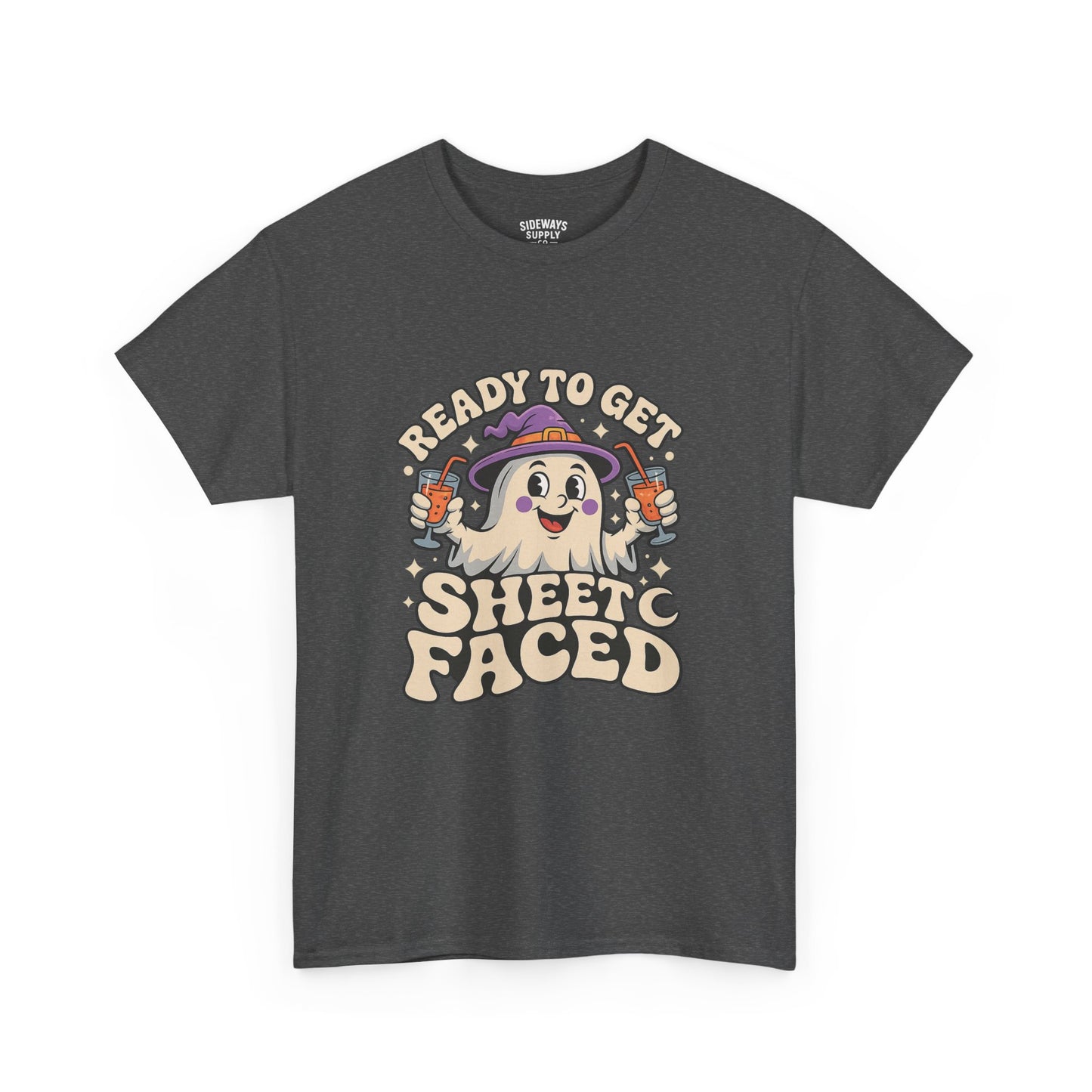 Ready to Get Sheet Faced Halloween Tee
