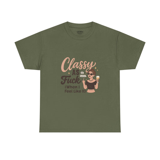 Classy as F**k Cotton Tee