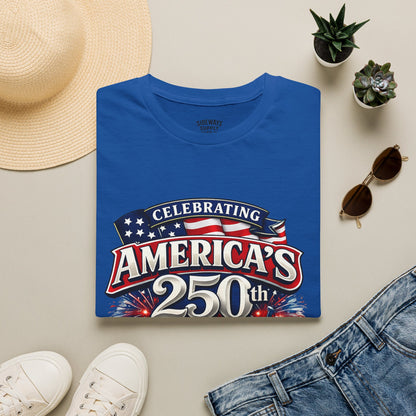 America's 250th Anniversary T-Shirt — Celebrating 1776–2026 Patriotic Tee