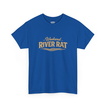 Weekend River Rat T-Shirt – Retro Boating Crew UNISEX Tee