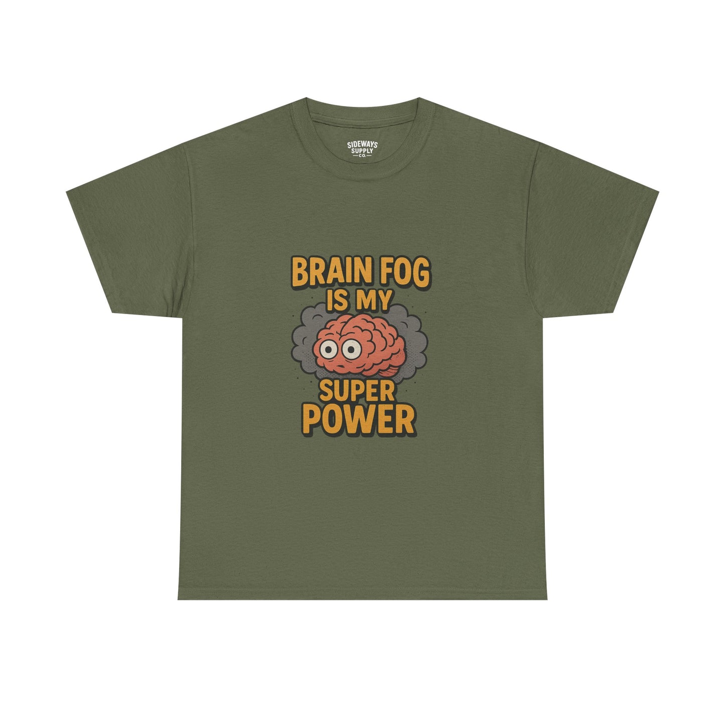 Brain Fog Is My Superpower Cotton Tee