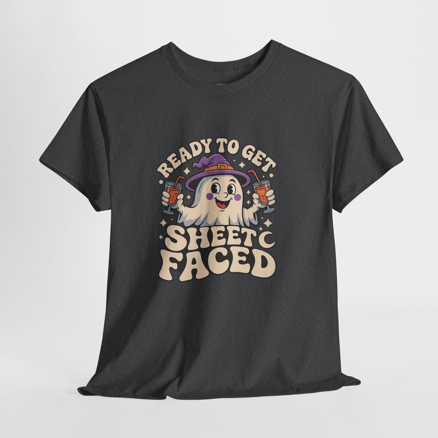 Ready to Get Sheet Faced Halloween Tee