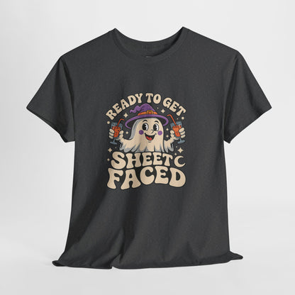 Ready to Get Sheet Faced Halloween Tee