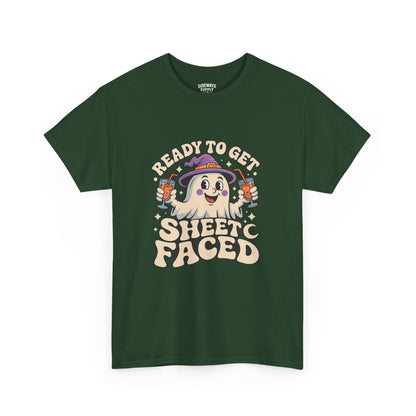 Ready to Get Sheet Faced Halloween Tee